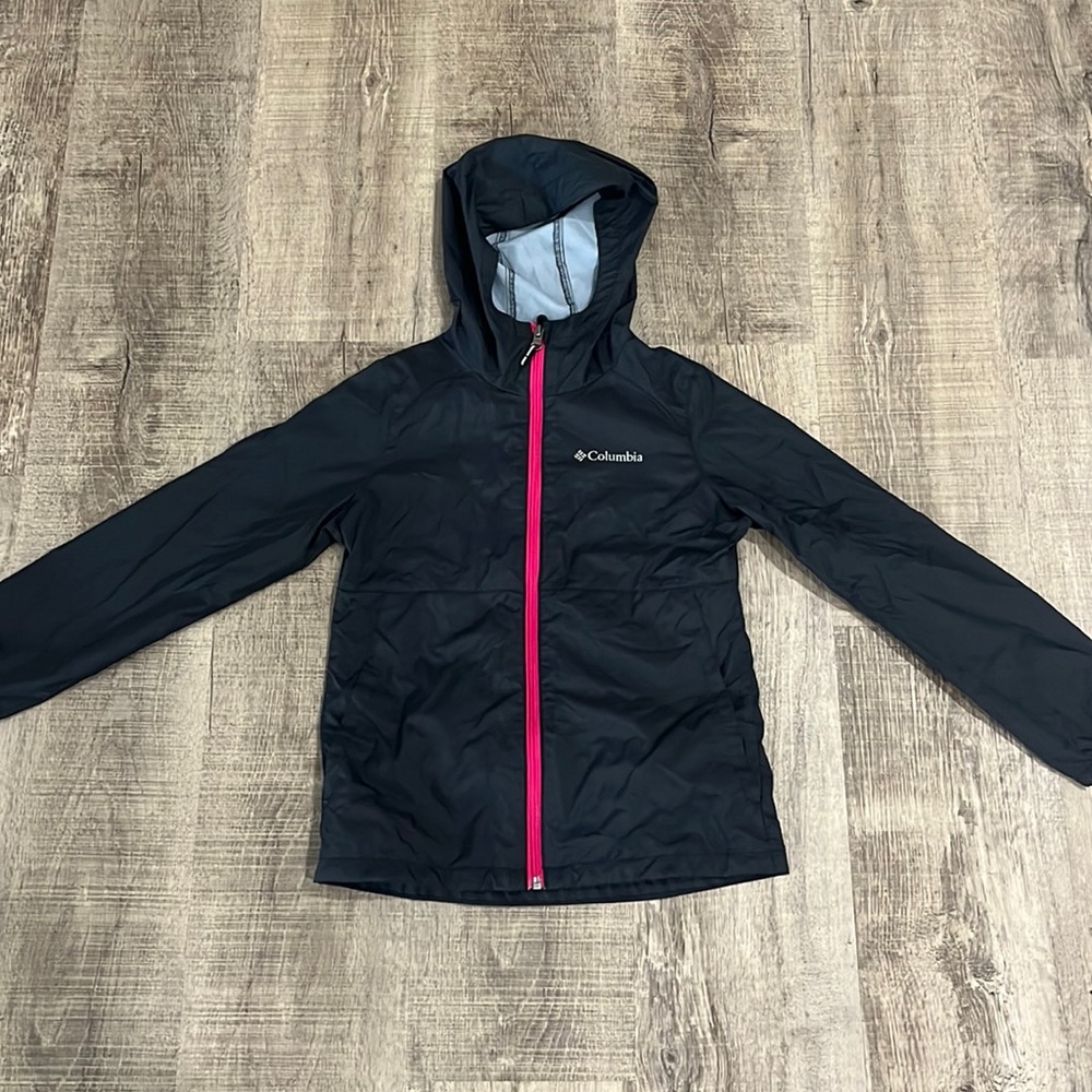 Girls Columbia rain jacket size 7/8